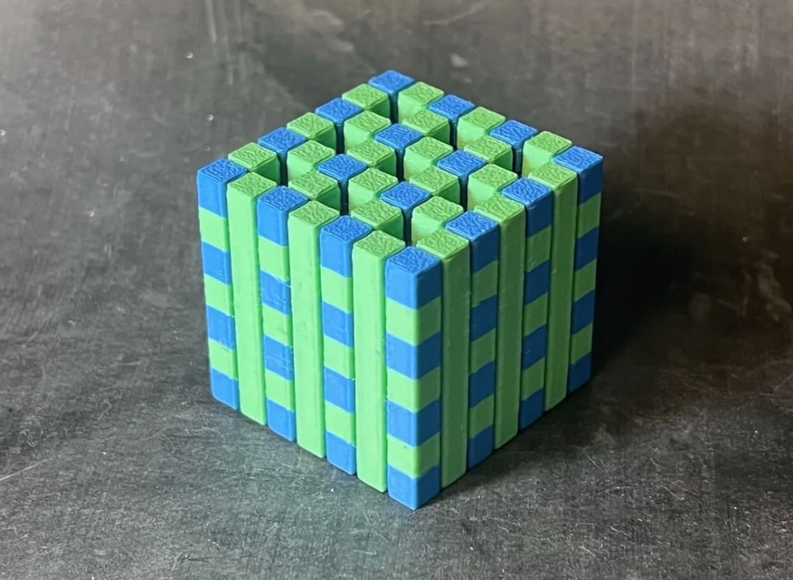 3d printed fidget toy_flexigrid fidget toy